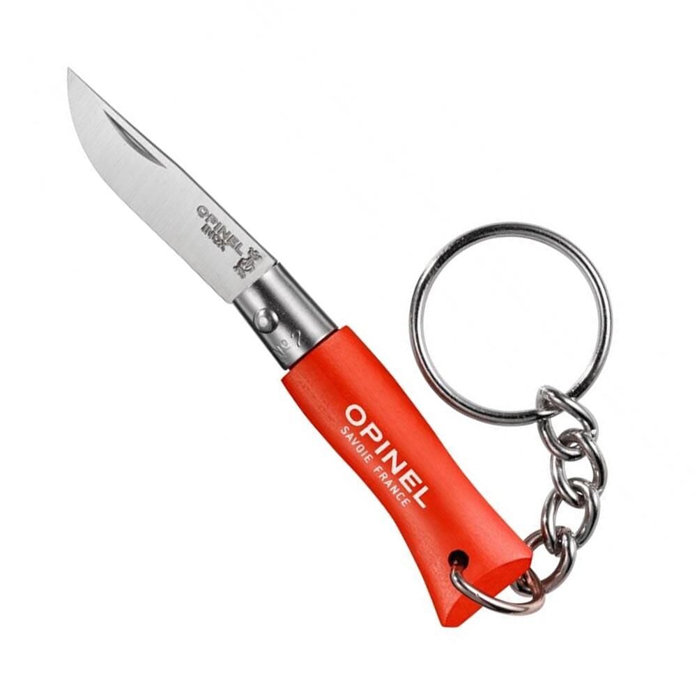 Opinel Inox Anahtarlık Çakı No 2 - Turuncu