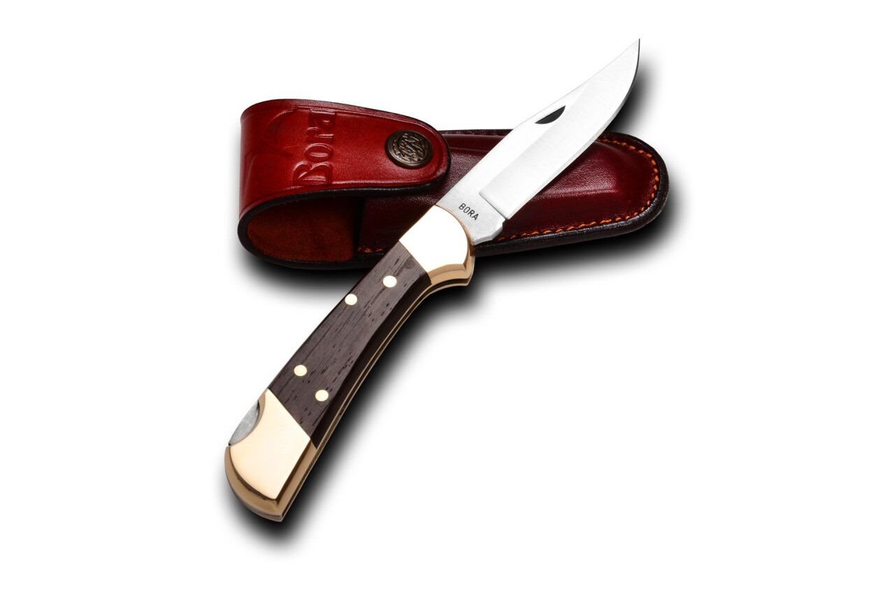 Bora 202 WG Orta Boy Kilitli Wenge Saplı Çakı