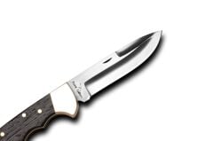 Bora 209 WG Ergonomik İnce Yuvarlak Uçlu Wenge Saplı Çakı