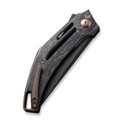 We Knife Speedliner Shredded CF Black Çakı