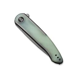 We Knife Smooth Sentinel Titanium G10 Natural Çakı