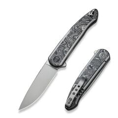We Knife Smooth Sentinel CF Titanium Aluminum Foil Çakı