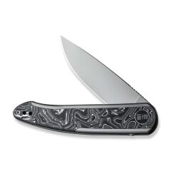 We Knife Smooth Sentinel CF Titanium Aluminum Foil Çakı