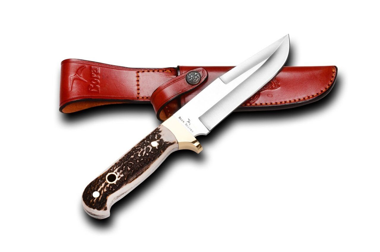 Bora 405 B Hunter Geyik Boynuzu Saplı Bıçak