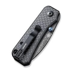 Civivi Baby Banter G10 CF Black Damascus Çakı