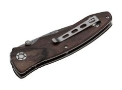 Böker Manufaktur Tirpitz-Damascus Wood Çakı