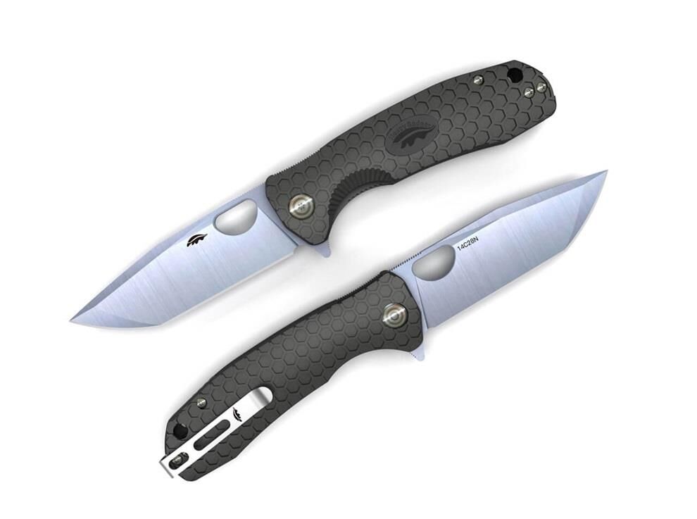 Honey Badger Tanto 14C28N Medium Black Çakı