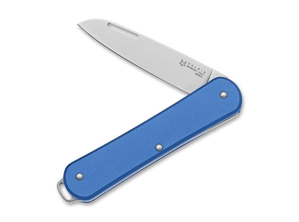 Fox Knives Vulpis 130 Aluminum Sky Blue Çakı