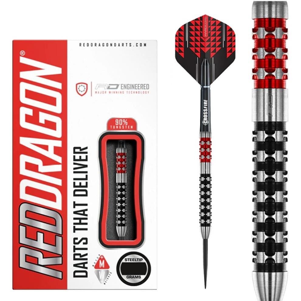 Red Dragon Crossfire % 90 Tungsten Çelik Uçlu Dart Oku