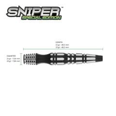 Winmau Sniper SE %90 Tungsten Çelik Uçlu Dart Oku
