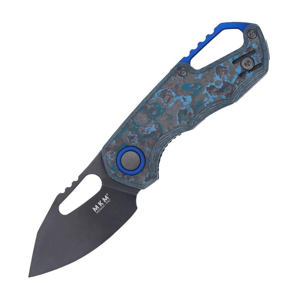 MKM Isonzo M390 Clip Point Arctic Storm Dark Çakı