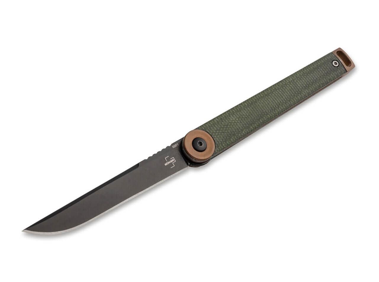 Böker Plus Kaizen Green Canvas Micarta Çakı