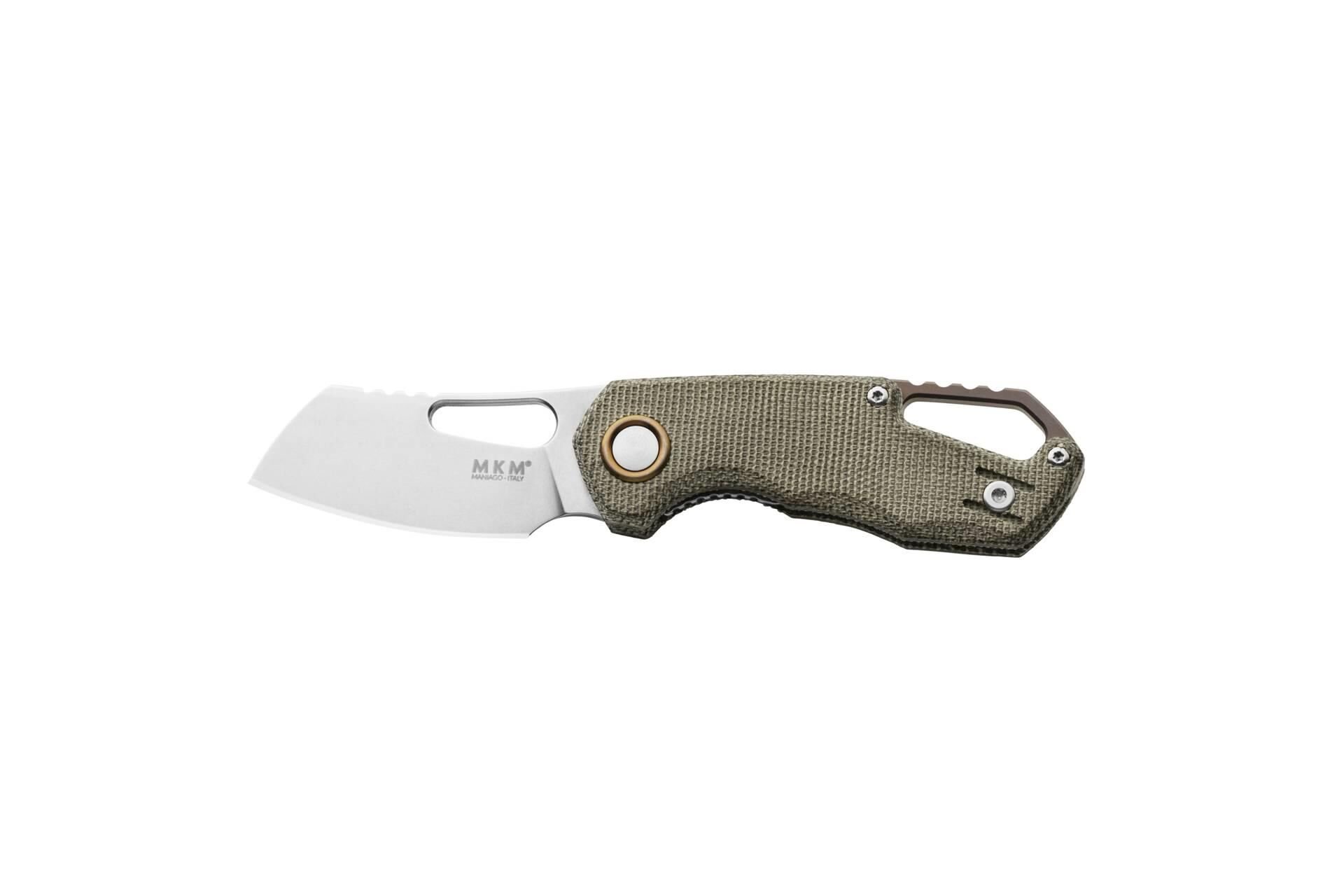 MK FX03M-2GC MKM Isonzo M390 Cleaver Green Canvas Çakı