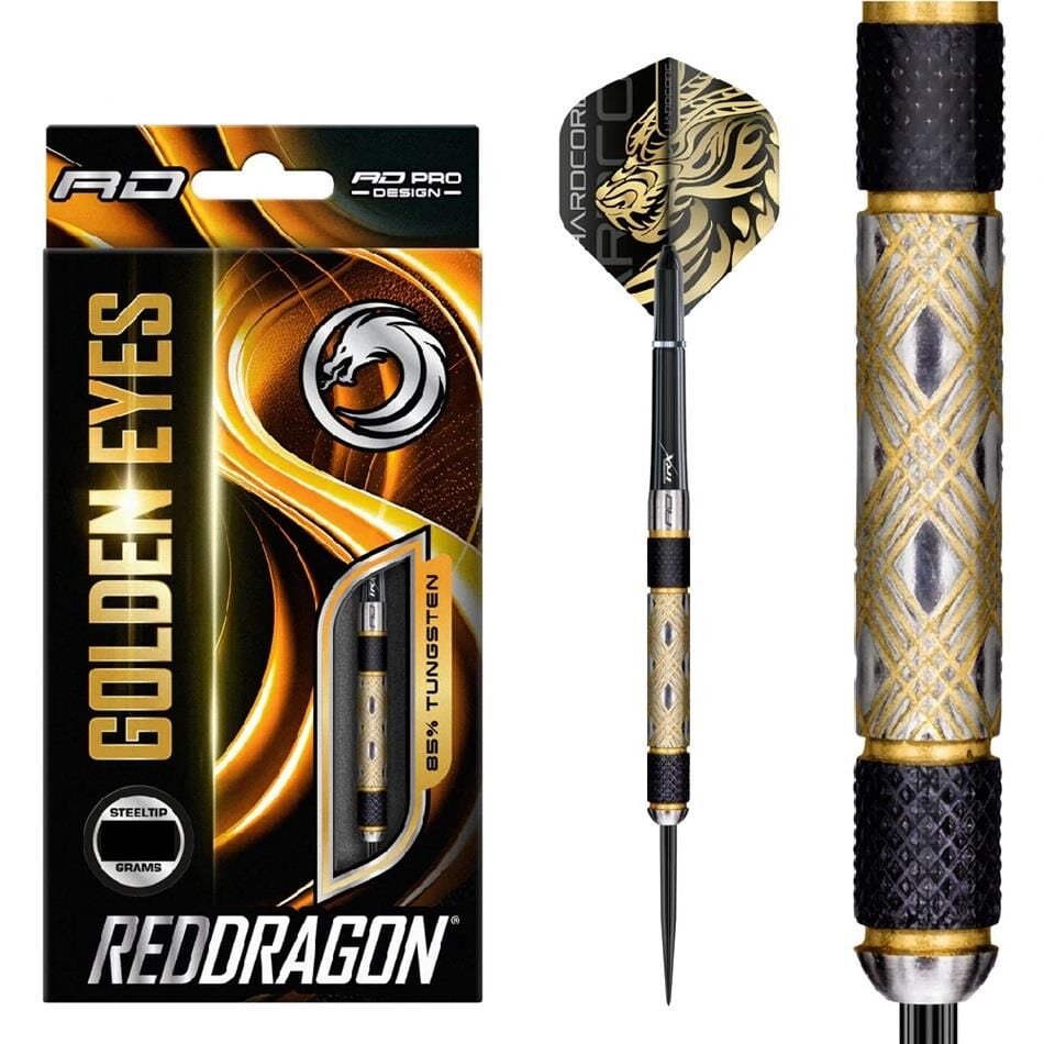 Red Dragon Golden Eyes % 85 Tungsten Çelik Uçlu Dart Oku
