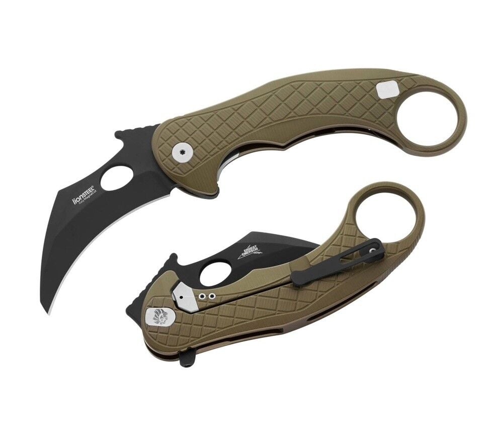 Lionsteel L.E.One - Green/Chemical Black Çakı