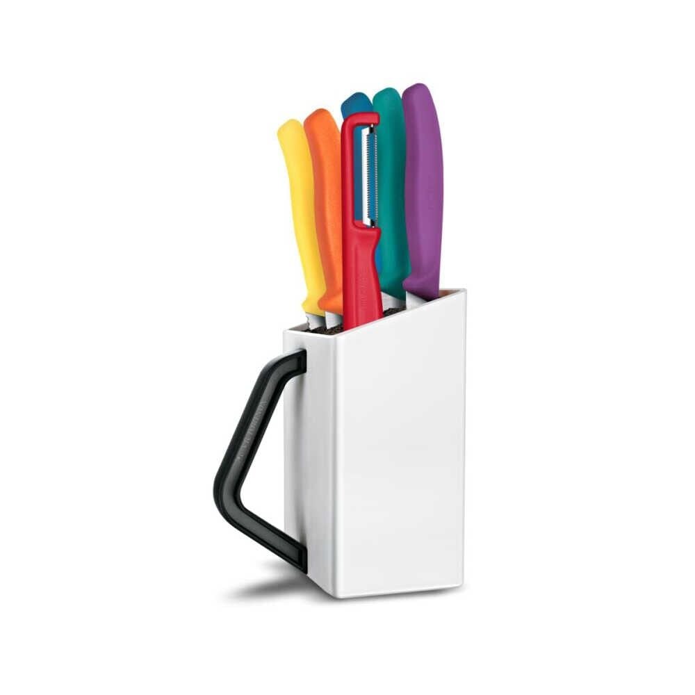 Victorinox 6.7126.6C1 Swiss Classic 7li Soyma Bıçağı Blok Set