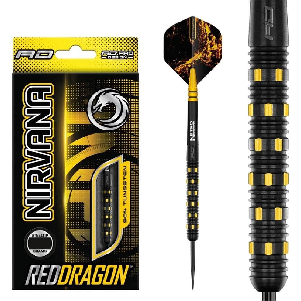 Red Dragon Nirvana % 90 Tungsten Çelik Uçlu Dart Oku