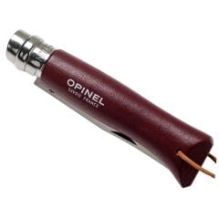 Opinel Inox No 8 Çakı - Bordo