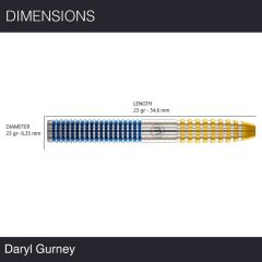 Winmau Daryl Gurney SC 1.0 Series %90 Tungsten Çelik Uçlu Dart Oku