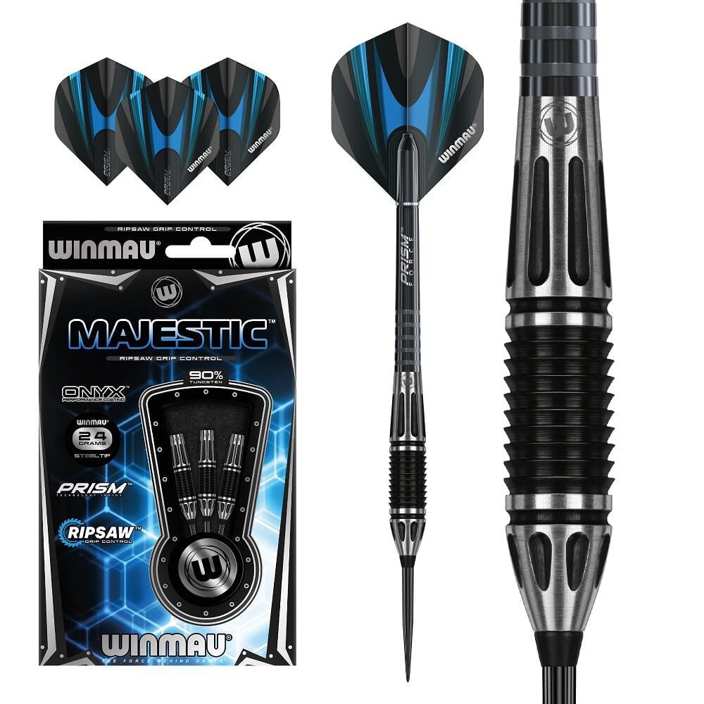 Winmau Majestic Onyx %90 Tungsten 24gr Dart Oku