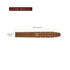 Winmau Darren Herrewini 24 gr %90 Tungsten Dart Oku