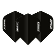 Red Dragon Airwing Moulded Black Standart Dart Flight