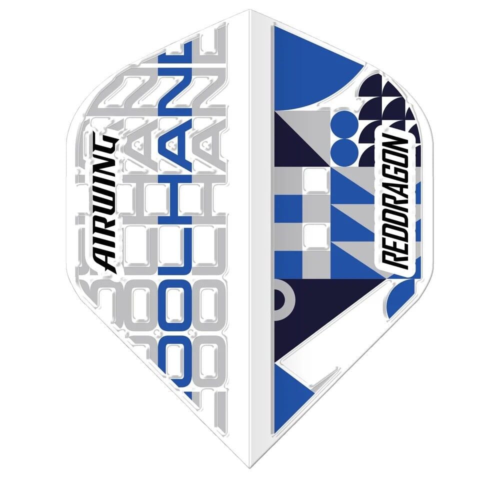 Red Dragon Airwing Moulded Luke Humphries White Standart Dart Flight