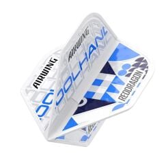 Red Dragon Airwing Moulded Luke Humphries White Standart Dart Flight