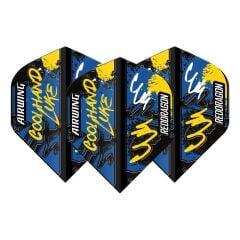 Red Dragon Airwing Moulded Luke Humphries Black Standart Dart Flight