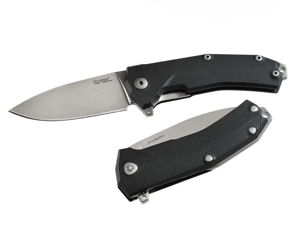 Lionsteel KUR G10 - Black Handle Çakı