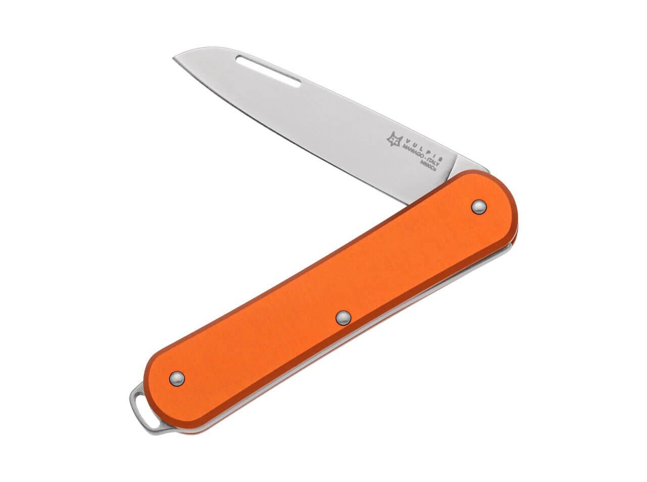 Fox Knives Vulpis 130 Aluminum Orange Çakı