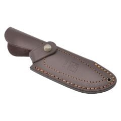 Joker Montes CN59 Bushcraft ve Hunting Ceviz Saplı Deri Kılıflı Bıçak