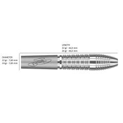 Target Phil Taylor Power 9Five G6 % 95 Tungsten SP Çelik Uçlu Dart Oku