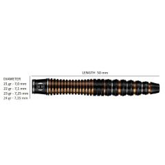 Harrows Noble %90 Tungsten Dart Oku