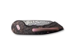 Fox Knives Radius Damascus Space Coral DCFR LTD Çakı