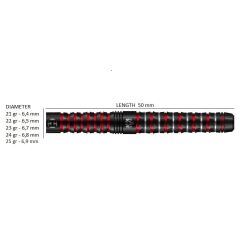 Harrows Wolfram Infinity %97 Tungsten Dart Oku