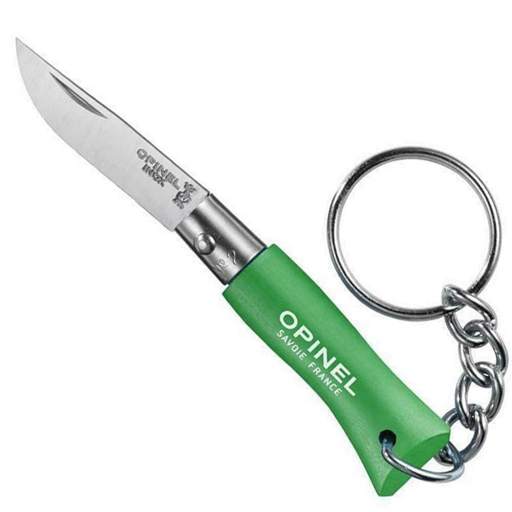 Opinel Inox Anahtarlık Çakı No 2 - Yeşil