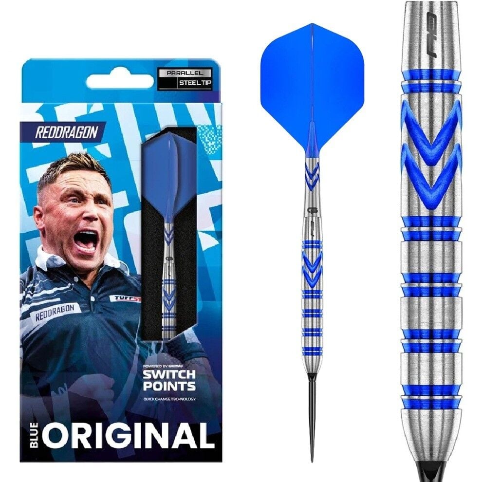 Red Dragon Gerwyn Price Iceman Blue Switch Points %90 Tungsten Çelik Uçlu Dart Oku