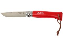 Opinel Inox No 8 Çakı - Kırmızı