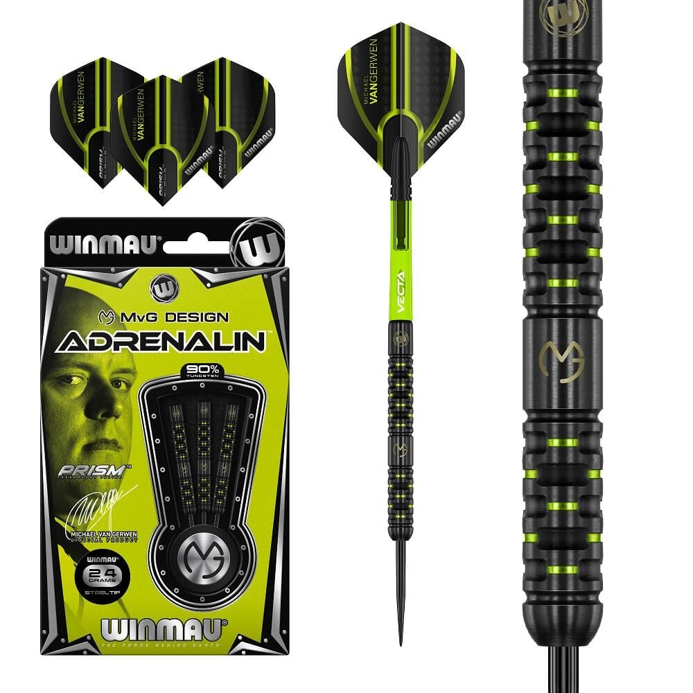 Winmau MVG Adrenalin 24 gr Çelik Uçlu Ok