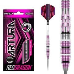 Red Dragon Artura 1 Shocking Pink % 90 Tungsten Çelik Uçlu Dart Oku
