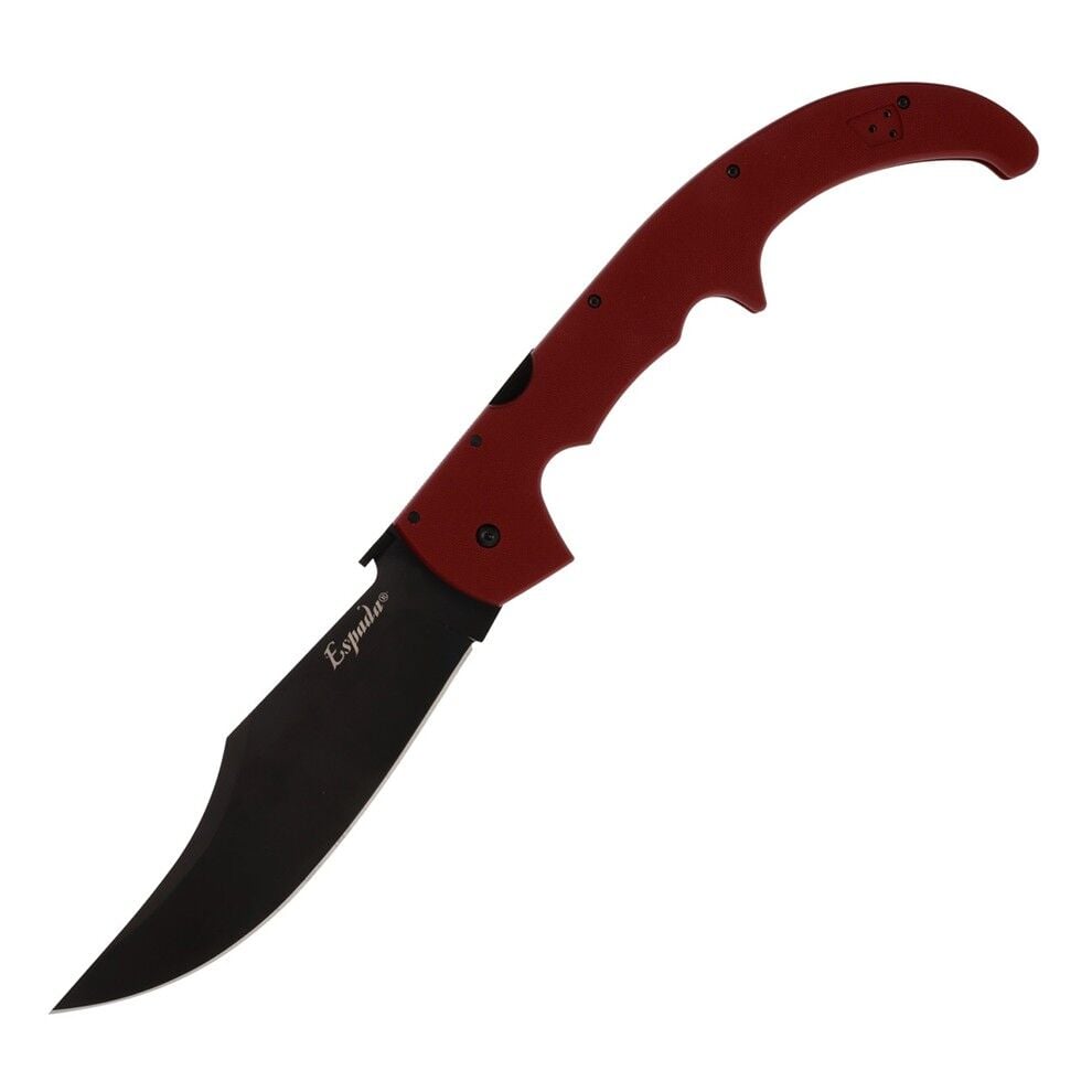 Cold Steel Espada XL G10 Ruby Red Handle/Black Finish (AUS10A) Çakı