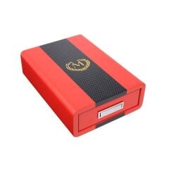 Myon Racing Edition Ahşap Puro Küllüğü Delici ve Kesicili Kırmızı
