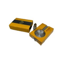 Myon Racing Edition Ahşap Puro Küllüğü Delici ve Kesicili Sarı