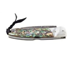 Lionsteel Opera Damascus Mother of Pearl Çakı
