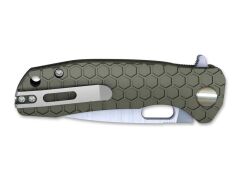 Honey Badger Flipper Large Green Çakı