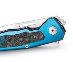 Lionsteel Q4ttro - Blue Titanium Çakı