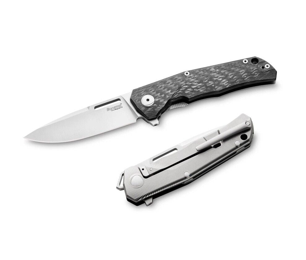 Lionsteel Q4ttro - Carbon Fiber Çakı