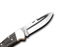 Bora 204 WG Büyük Boy İnce Yuvarlak Uçlu Wenge Saplı Çakı