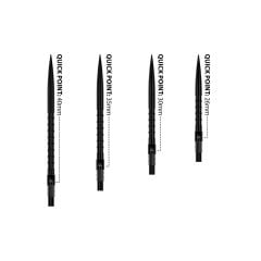 Harrows HM Grip Quick Points (QP) Black